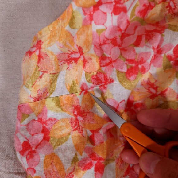 J JILL Love Linen Collection Linen Floral Sleeveless Dress FOR SIZE SEE PHOTOS - Picture 11 of 16